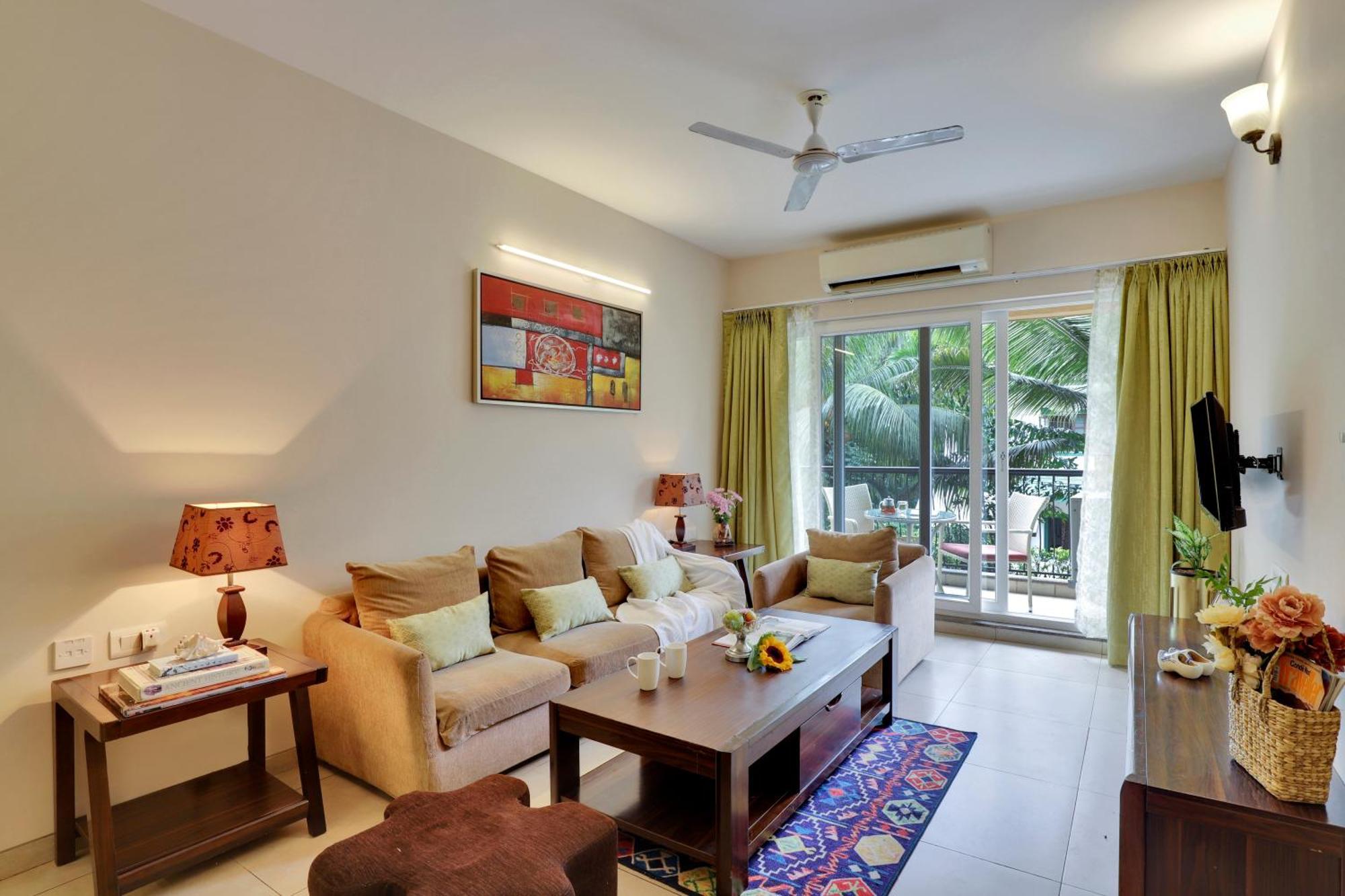 Veera Strand Park Serviced Apartments Near Calangute Exteriör bild