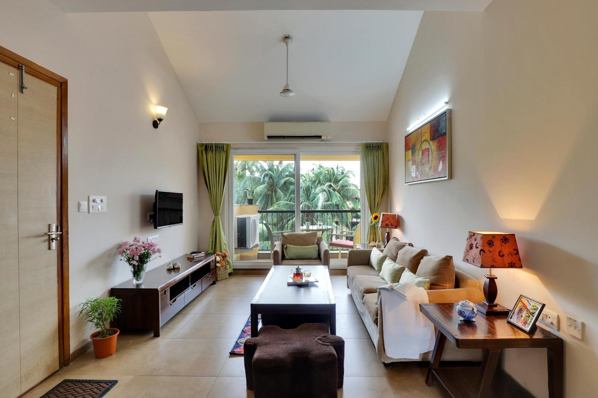 Veera Strand Park Serviced Apartments Near Calangute Exteriör bild