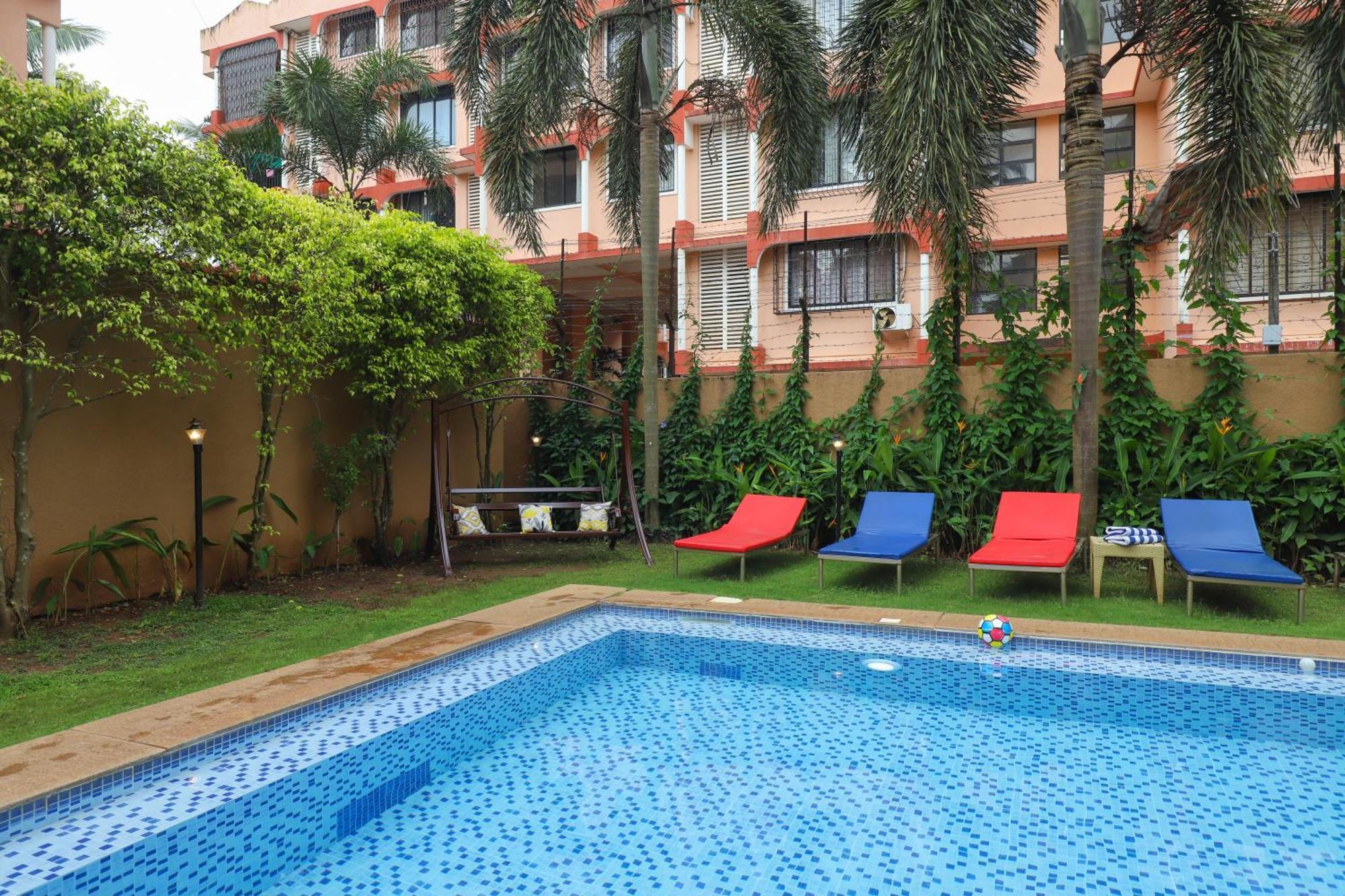 Veera Strand Park Serviced Apartments Near Calangute Exteriör bild