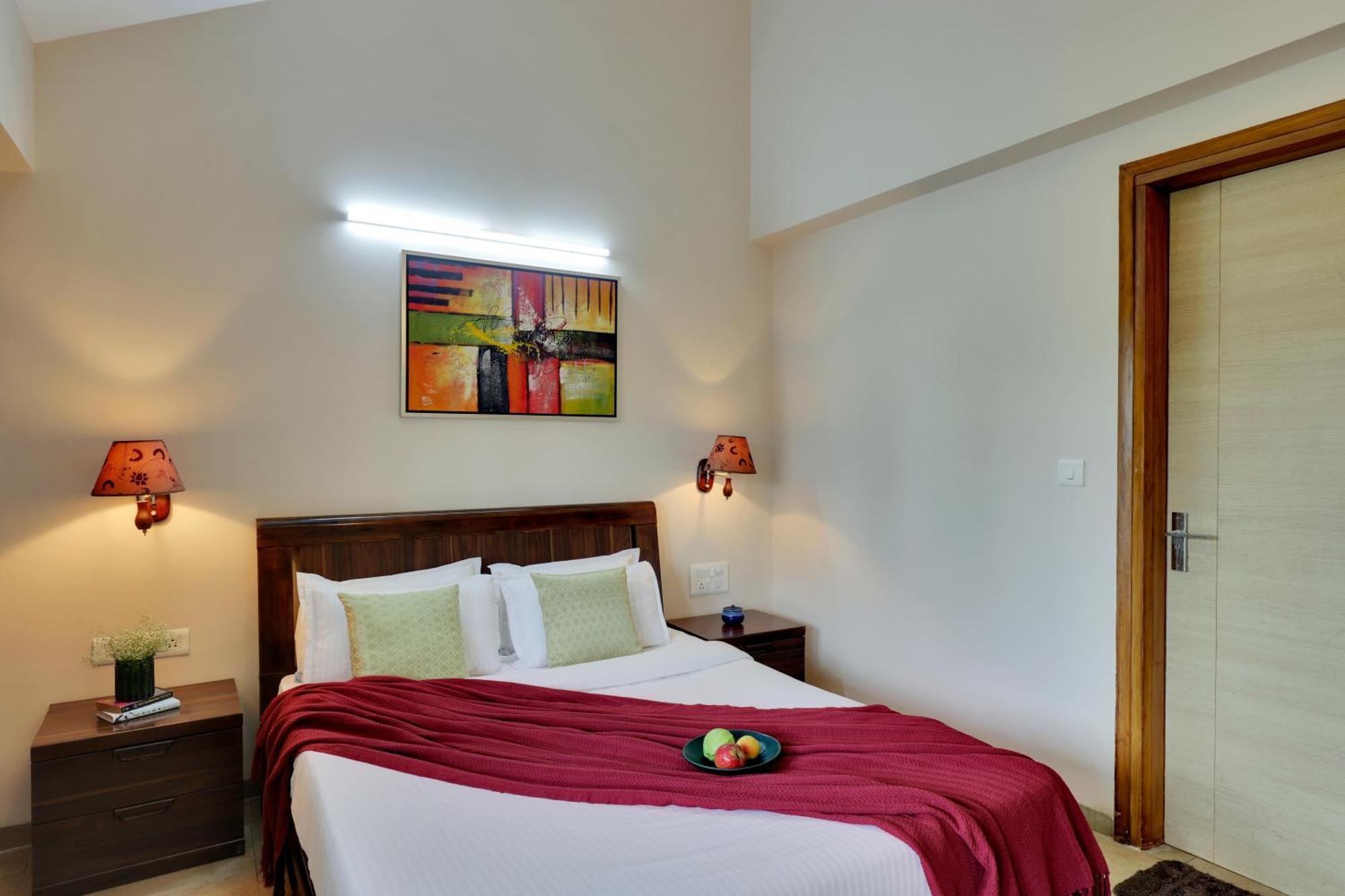 Veera Strand Park Serviced Apartments Near Calangute Exteriör bild