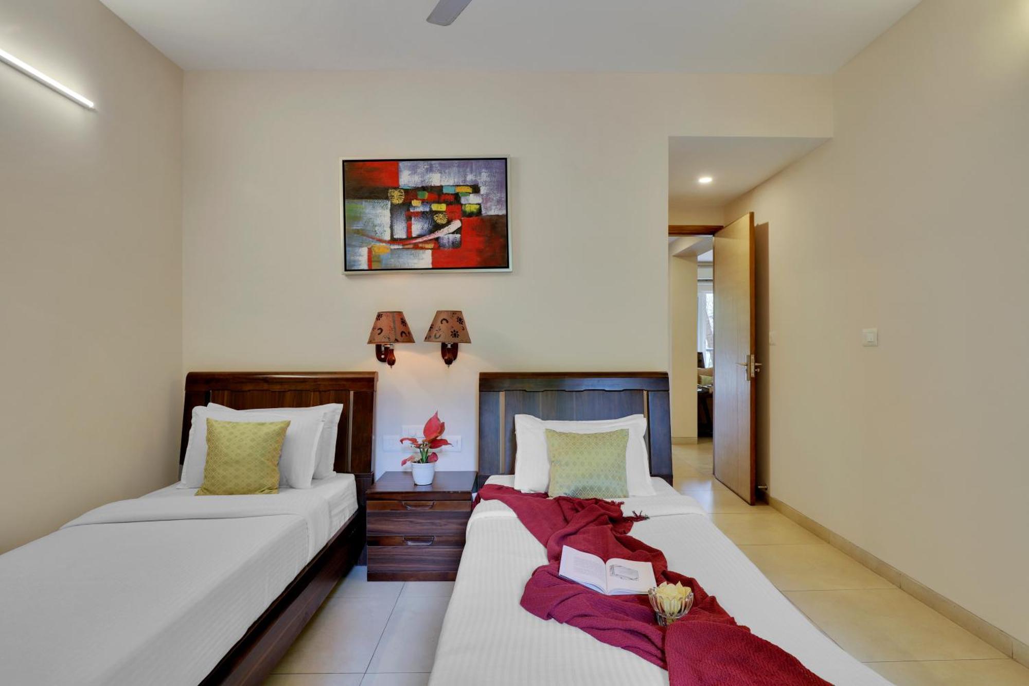 Veera Strand Park Serviced Apartments Near Calangute Exteriör bild