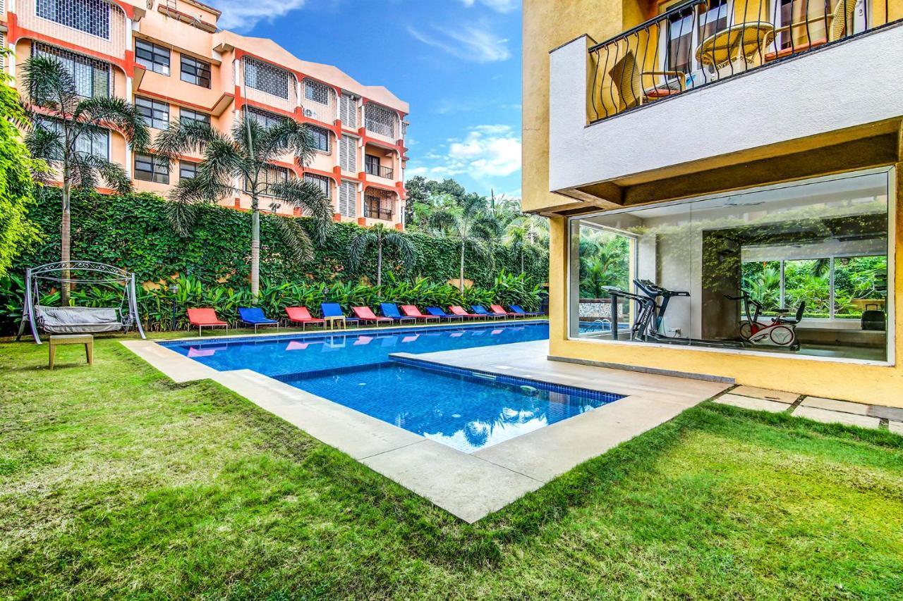 Veera Strand Park Serviced Apartments Near Calangute Exteriör bild